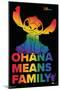 Disney Lilo and Stitch - Ohana Pride-Trends International-Mounted Poster