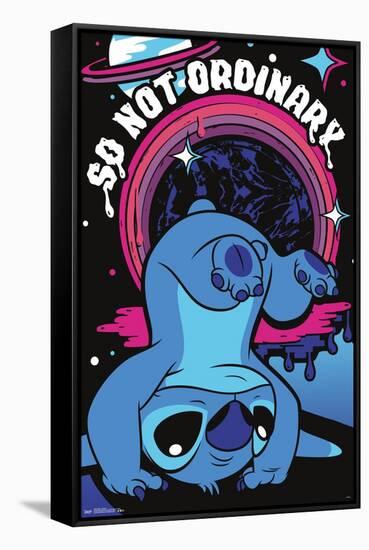 Disney Lilo and Stitch - Ordinary-Trends International-Framed Stretched Canvas