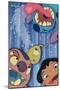 Disney Lilo and Stitch - Photobooth Faces-Trends International-Mounted Poster