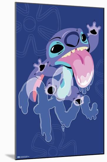 Disney Lilo And Stitch - Slobber Hi-Trends International-Mounted Poster