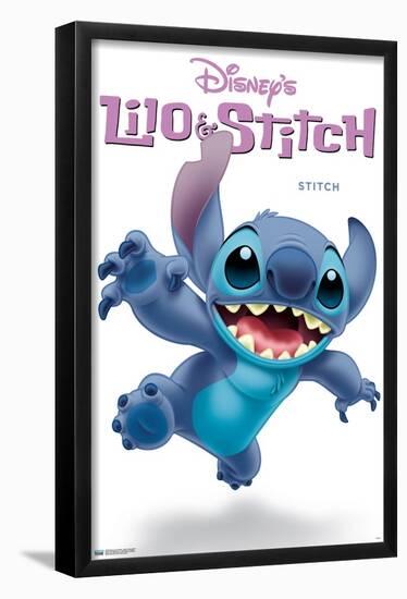 Disney Lilo and Stitch - Stitch Feature Series-Trends International-Framed Poster