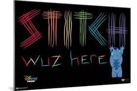 Disney Lilo and Stitch - Stitch Wuz Here Pride-Trends International-Mounted Poster