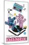 Disney Lilo and Stitch - Time To Dance-Trends International-Mounted Poster