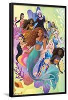 Disney Little Mermaid - Group-Trends International-Framed Poster