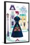 Disney Mary Poppins Returns - Illustrated Mary-Trends International-Framed Poster