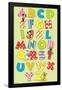 Disney Mickey Mouse - Alphabet-Trends International-Framed Poster