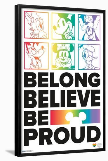 Disney Mickey Mouse - Belong-Trends International-Framed Poster