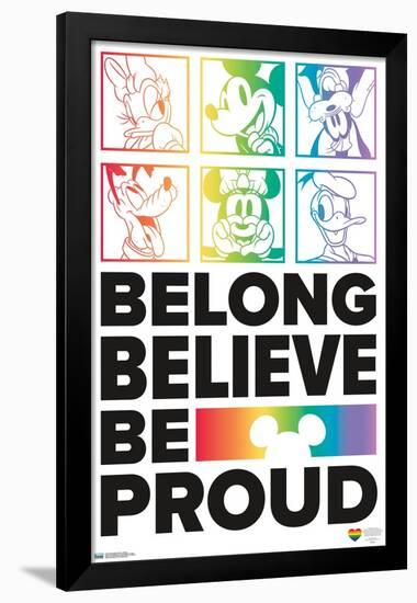 Disney Mickey Mouse - Belong-Trends International-Framed Poster