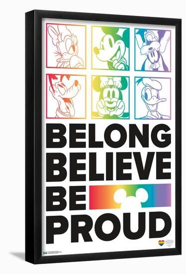 Disney Mickey Mouse - Belong-Trends International-Framed Poster