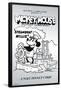 Disney Mickey Mouse - Black and White Steamboat Willie-Trends International-Framed Poster