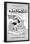 Disney Mickey Mouse - Black and White Steamboat Willie-Trends International-Framed Poster