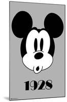 Disney Mickey Mouse - Face-Trends International-Mounted Poster