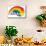 Disney Mickey Mouse & Friends - Rainbow-Trends International-Mounted Poster displayed on a wall