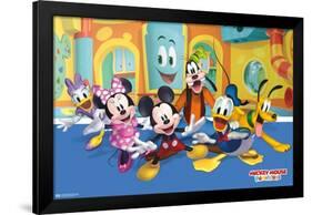 Disney Mickey Mouse Funhouse - Group-Trends International-Framed Poster