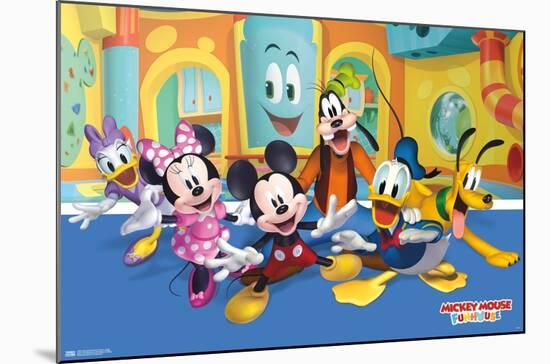 Disney Mickey Mouse Funhouse - Group-Trends International-Mounted Poster