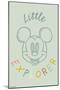 Disney Mickey Mouse - Little Explorer-Trends International-Mounted Poster