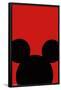 Disney Mickey Mouse - Minimalist Ears-Trends International-Framed Poster