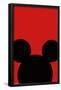 Disney Mickey Mouse - Minimalist Ears-Trends International-Framed Poster