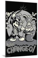 Disney Mickey Mouse - Presto Change-O-Trends International-Mounted Poster