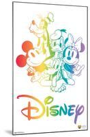 Disney Mickey Mouse - Pride-Trends International-Mounted Poster