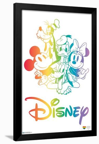 Disney Mickey Mouse - Pride-Trends International-Framed Poster