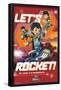 Disney Miles from Tomorrowland - Rocket-Trends International-Framed Poster