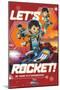 Disney Miles from Tomorrowland - Rocket-Trends International-Mounted Poster