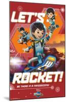 Disney Miles from Tomorrowland - Rocket-Trends International-Mounted Poster