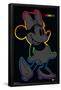 Disney Minnie Mouse - Rainbow Outline-Trends International-Framed Poster