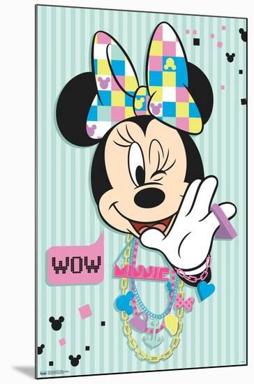 Disney Minnie Mouse - Wow-Trends International-Mounted Poster