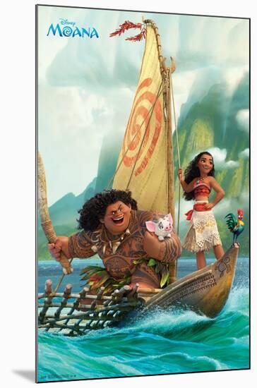 Disney Moana - Group-Trends International-Mounted Poster