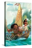Disney Moana - Group-Trends International-Stretched Canvas