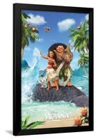 Disney Moana - High Five-Trends International-Framed Poster