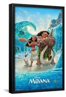 Disney Moana - Ocean Floor-Trends International-Framed Poster