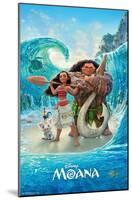 Disney Moana - Ocean Floor-Trends International-Mounted Poster