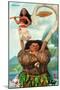 Disney Moana - Pose-Trends International-Mounted Poster