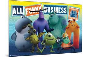 Disney Monsters at Work - Funny Business-Trends International-Mounted Poster