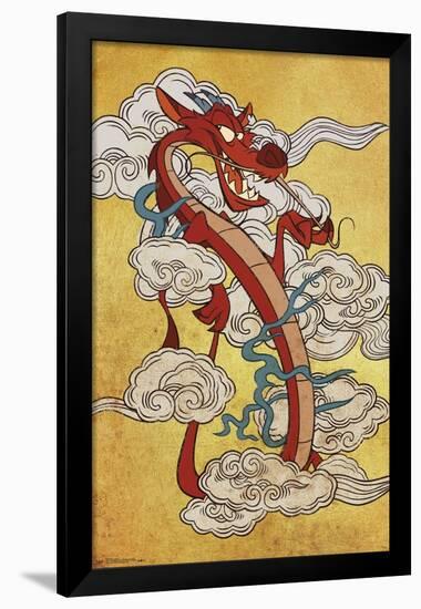 Disney Mulan - Dragon-Trends International-Framed Poster