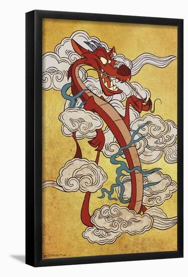 Disney Mulan - Dragon-Trends International-Framed Poster