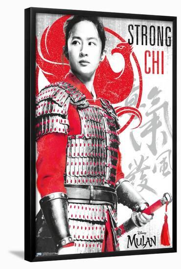 DISNEY MULAN - STRONG-null-Framed Standard Poster