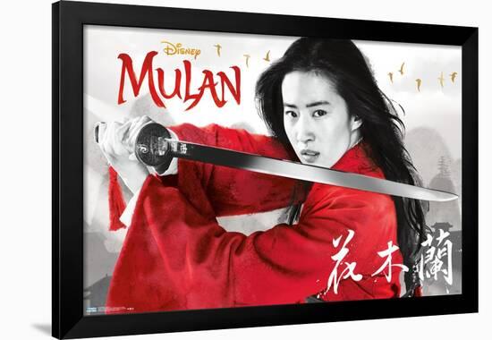 Disney Mulan - Sword-Trends International-Framed Poster