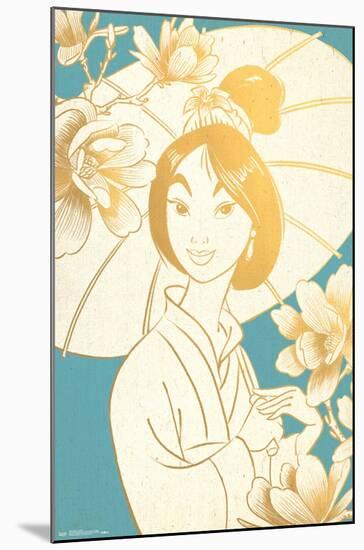 Disney Mulan - Umbrella-Trends International-Mounted Poster