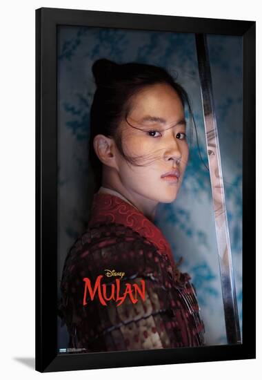 Disney Mulan - Warrior-Trends International-Framed Poster