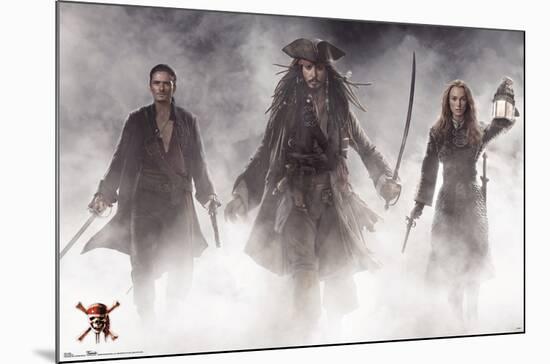 Disney Pirates of the Caribbean: At World's End - Group-Trends International-Mounted Poster