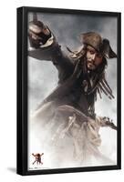 Disney Pirates of the Caribbean: At World's End - Jack Sparrow-Trends International-Framed Poster