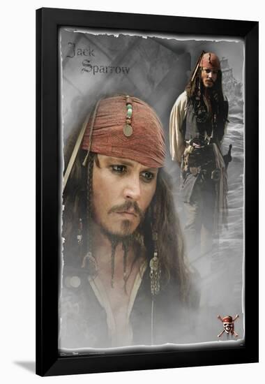 Disney Pirates of the Caribbean: At World's End - Johnny-Trends International-Framed Poster