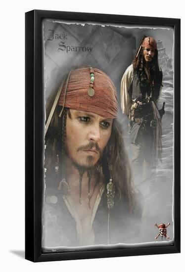 Disney Pirates of the Caribbean: At World's End - Johnny-Trends International-Framed Poster