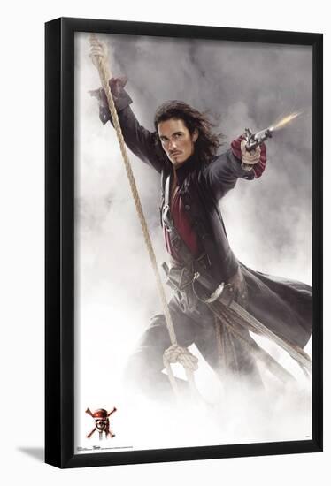 Disney Pirates of the Caribbean: At World's End - Will Turner-Trends International-Framed Poster