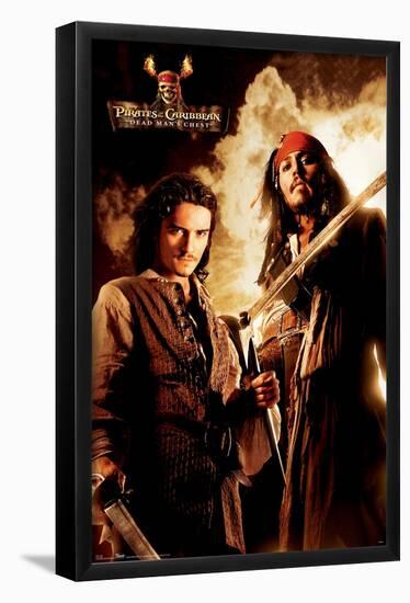 Disney Pirates of the Caribbean: Dead Man's Chest - Duo-Trends International-Framed Poster