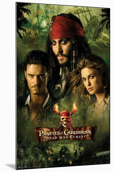 Disney Pirates of the Caribbean: Dead Man's Chest - Group-Trends International-Mounted Poster